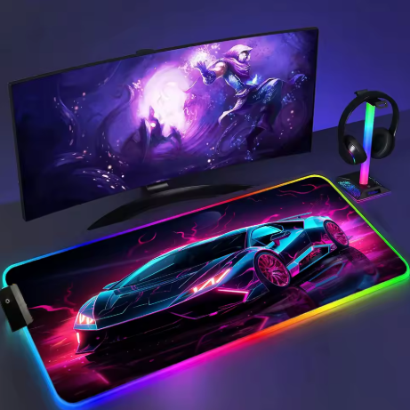 RGB Lamborgini Mouse Pad
