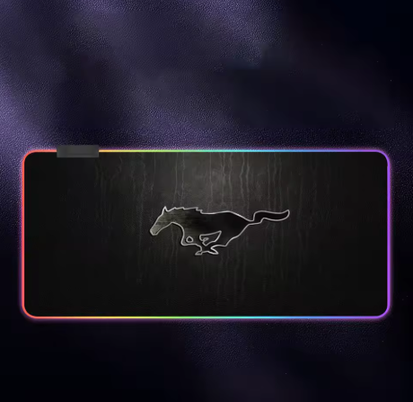 RGB Mustang Mouse Pad