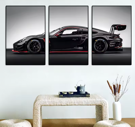 Porsche 911 GT3RS Black Poster