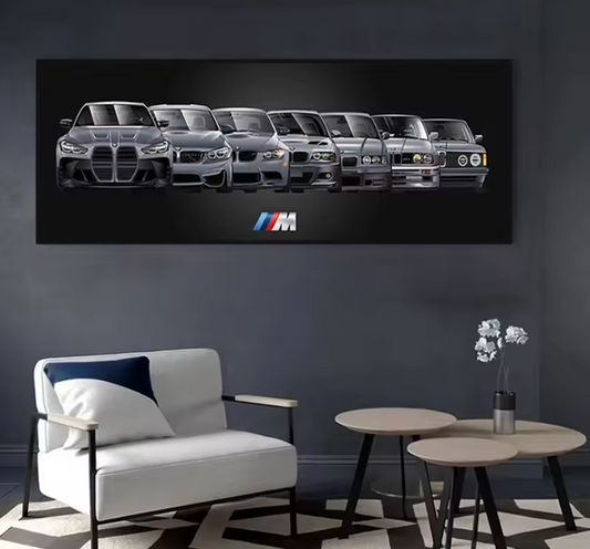 BMW M3 Familly Poster