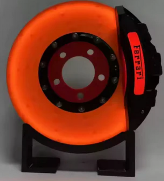 Ferrari Brake Disc LED Lamp